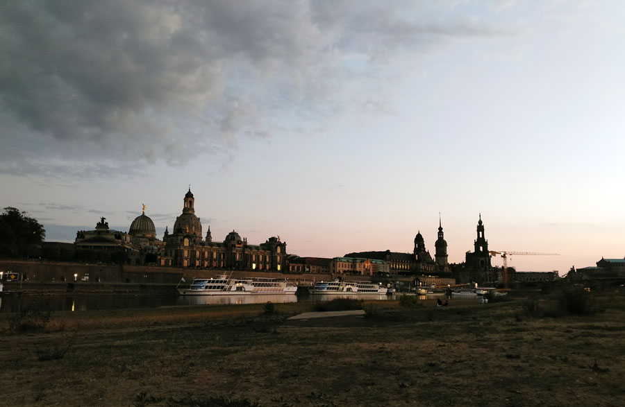 Zu Besuch in Dresden